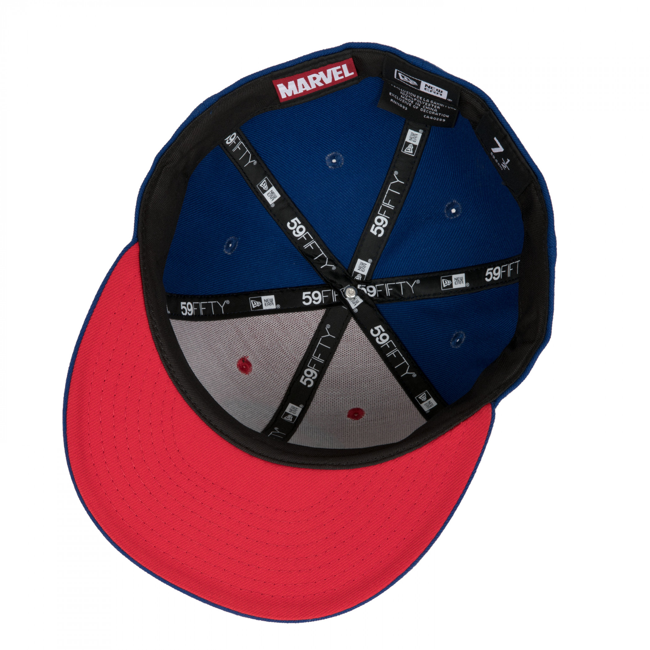 Spider-Man Logo Character Armor New Era Low Profile 59Fifty Hat